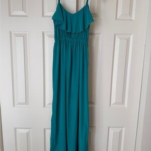 Soprano Teal Maxi Dress